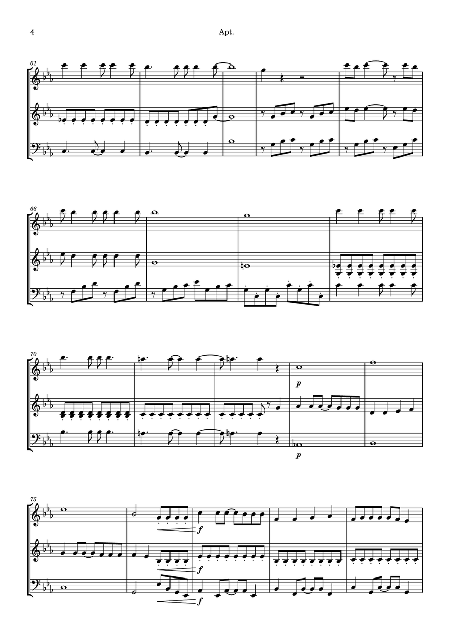 Apt. String Trio scores gallery preview page 4