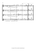 Easter Parade Saxophone Quartet scores gallery preview page 4