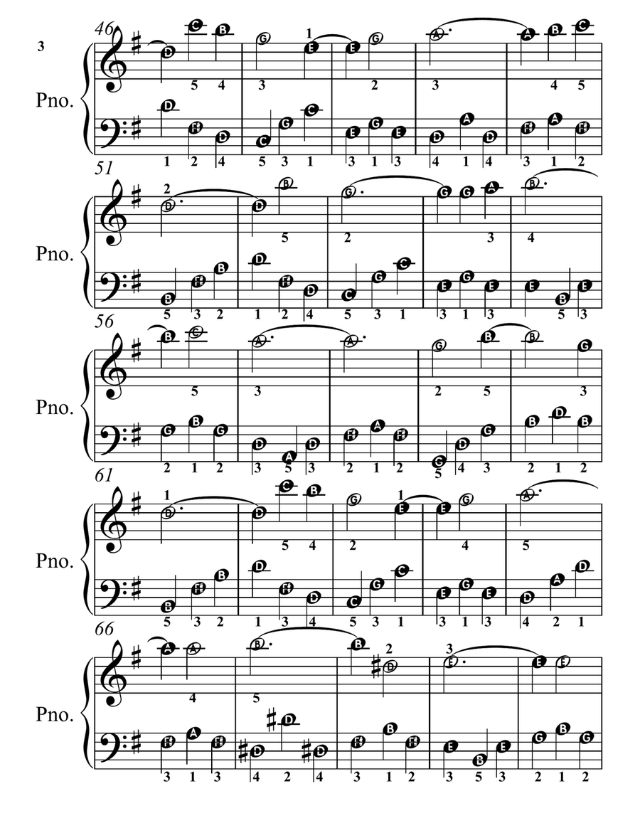 Sun In The Stream Sun In The Stream Piano Method scores gallery preview page 3