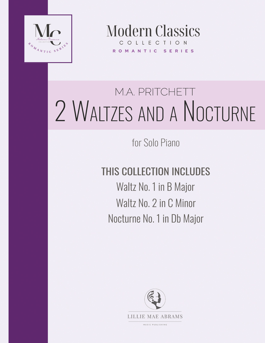 2 Waltzes and a Nocturne Piano Method scores gallery preview page 1