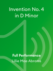 Invention No. 4 in D Minor