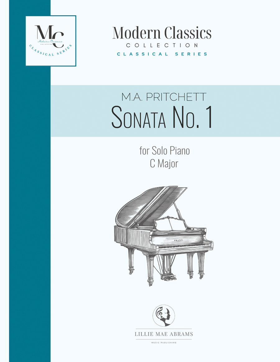 Sonata No. 1 in C Major (Full) Piano Method scores gallery preview page 1