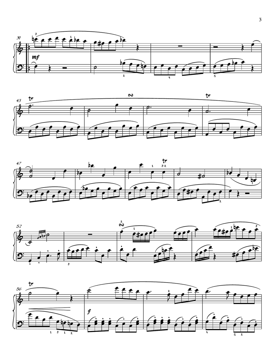 Sonata No. 1 in C Major (Full) Piano Method scores gallery preview page 6