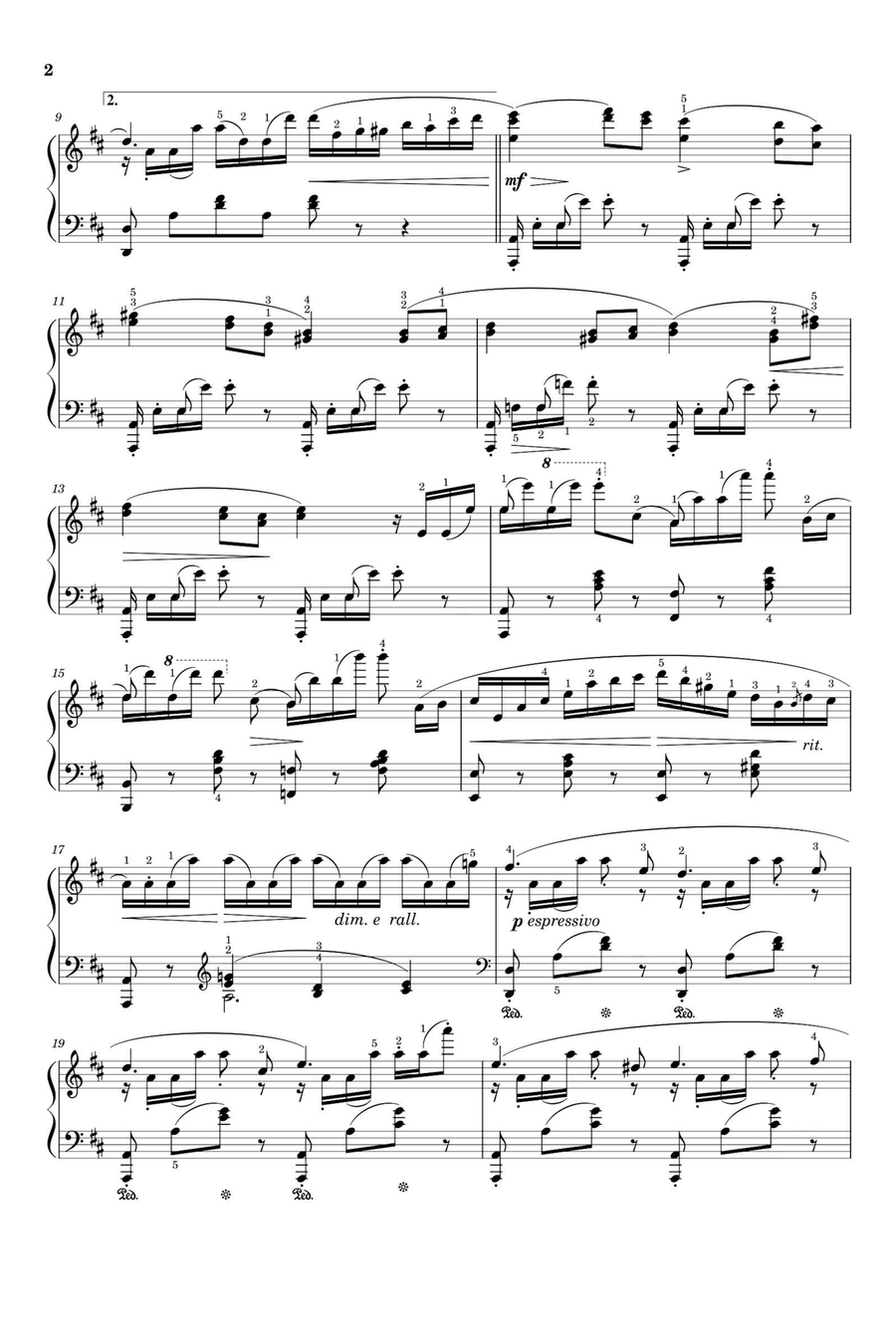 Étude Op. 105 No. 4 La Campanella - Friedrich Burgmüller Piano Solo scores gallery preview page 2