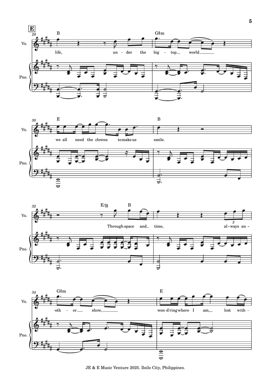 Faithfully Faithfully A Cappella scores gallery preview page 5