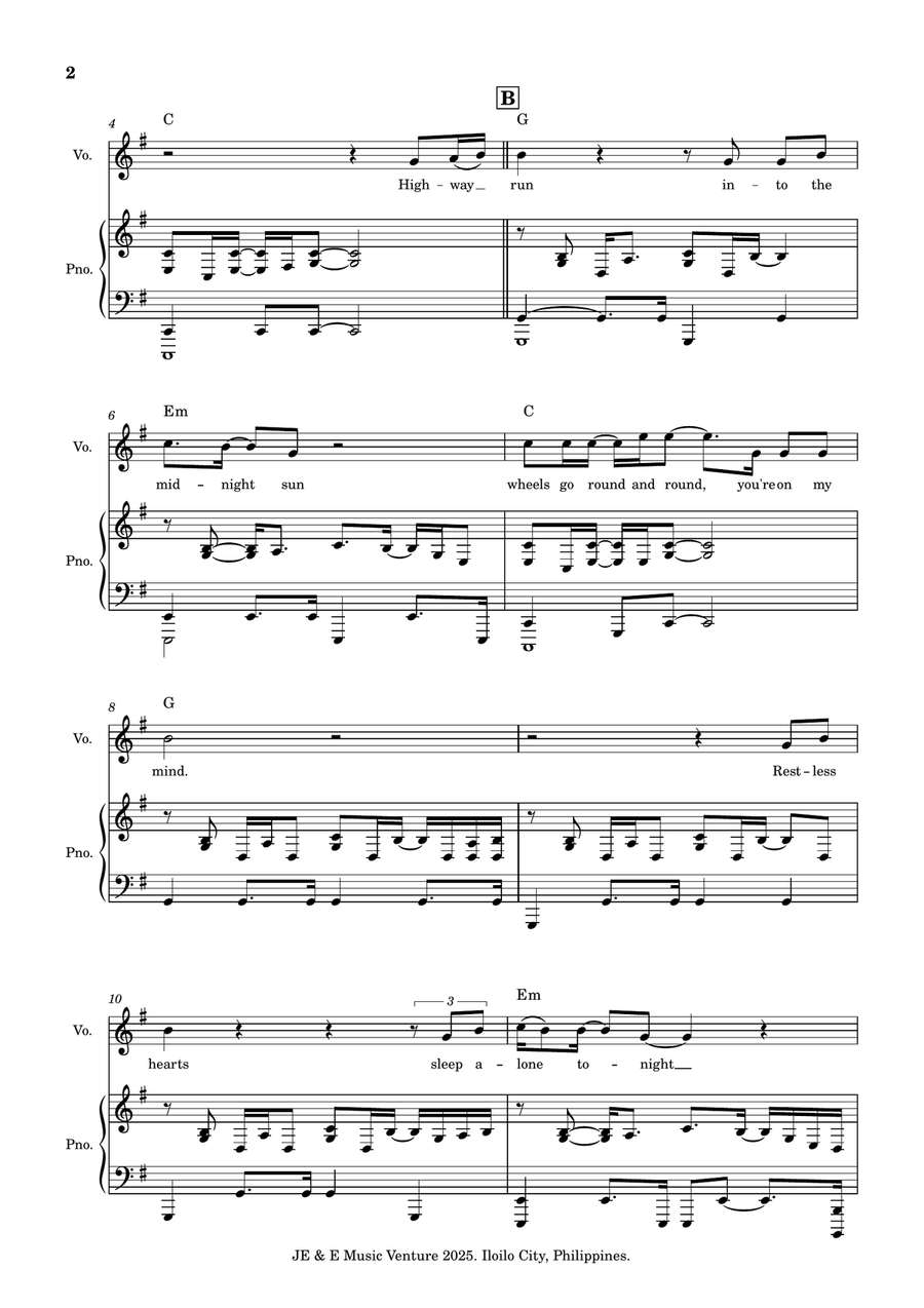 Faithfully Faithfully A Cappella scores gallery preview page 2