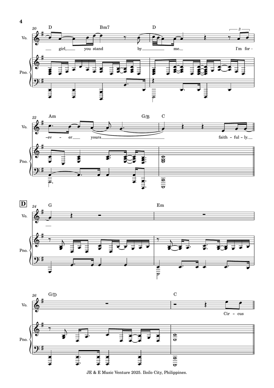 Faithfully Faithfully A Cappella scores gallery preview page 4
