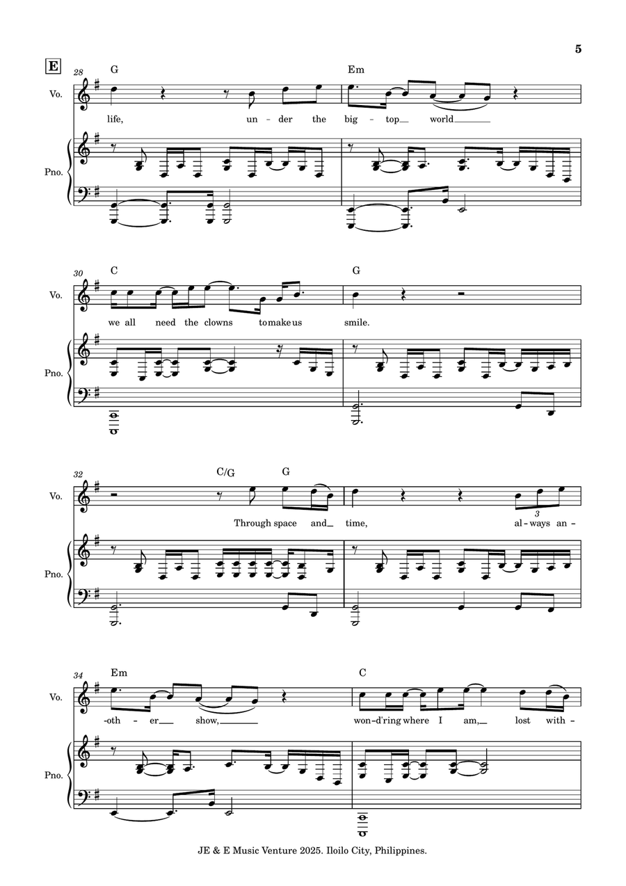 Faithfully Faithfully A Cappella scores gallery preview page 5