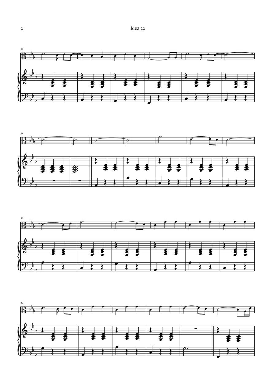 Idea 22 Viola scores gallery preview page 2
