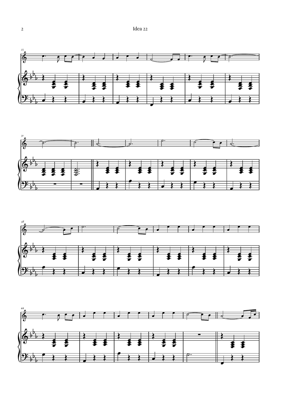 Idea 22 Alto Saxophone scores gallery preview page 2