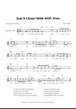 Just A Closer Walk With Thee - Clarinet