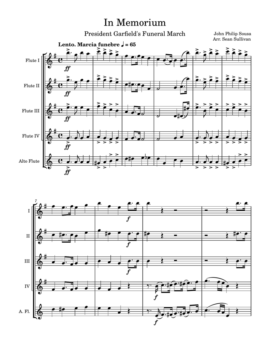 In Memorium Woodwind Quintet scores gallery preview page 2