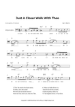 Just A Closer Walk With Thee - Cello