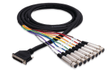 Balanced Snake, XLR3F to DB25, 3 m