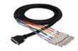 Balanced Snake, DB25 to 1/4 in. TRS, 2 m