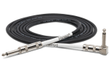 Guitar Cable, Hosa Straight to Right-Angle, 10 ft.