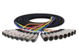 Balanced Snake, XlR3F to XLR3M, 2 m
