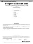 Songs of the British Isles: Score