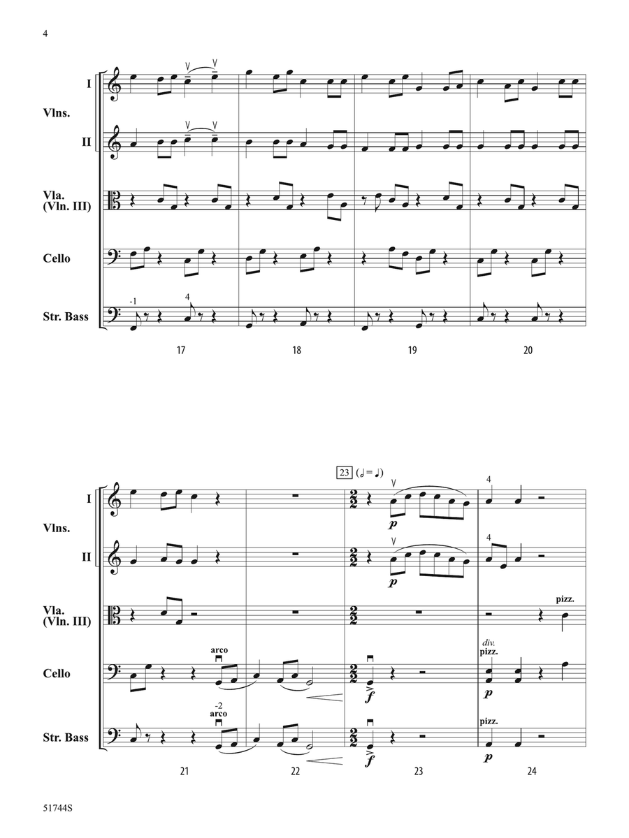 Foundation: Score String Orchestra - Digital Sheet Music page 4