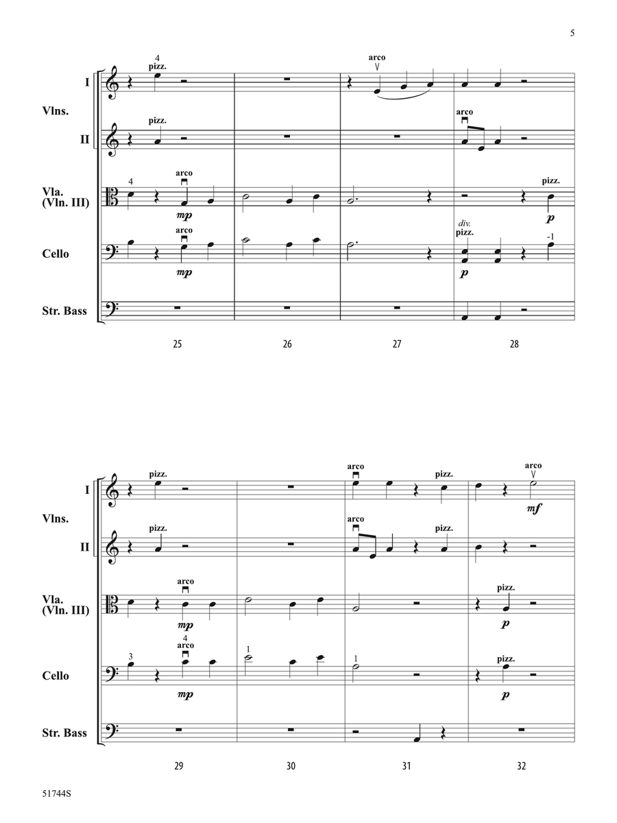 Foundation: Score String Orchestra - Digital Sheet Music page 5