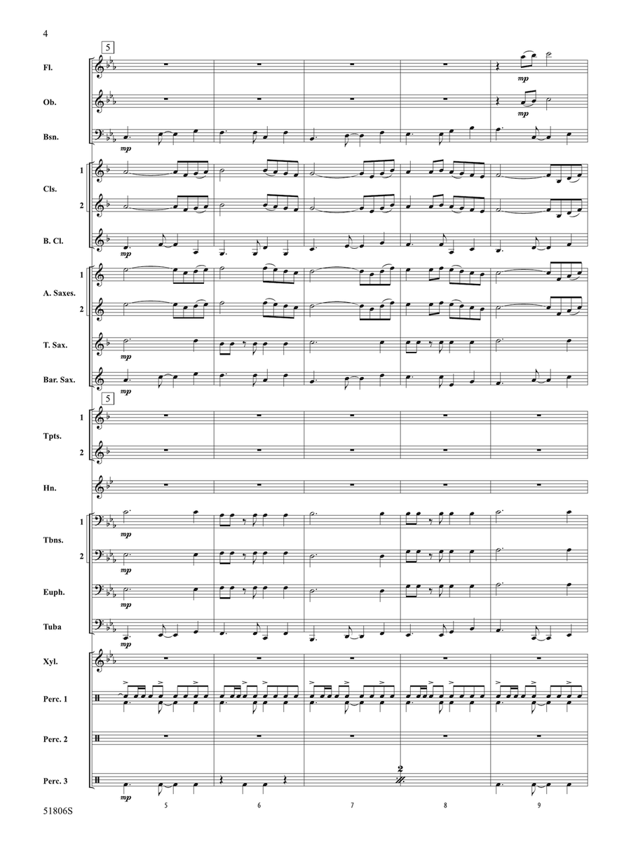 Ritmo y Sabor: Score Concert Band - Digital Sheet Music page 4