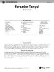 Toreador Tango!: Score