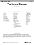 The Second Shaman: Score