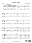 Gotham Nights: Piano Accompaniment
