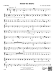 Honor the Brave: 1st B-flat Trumpet