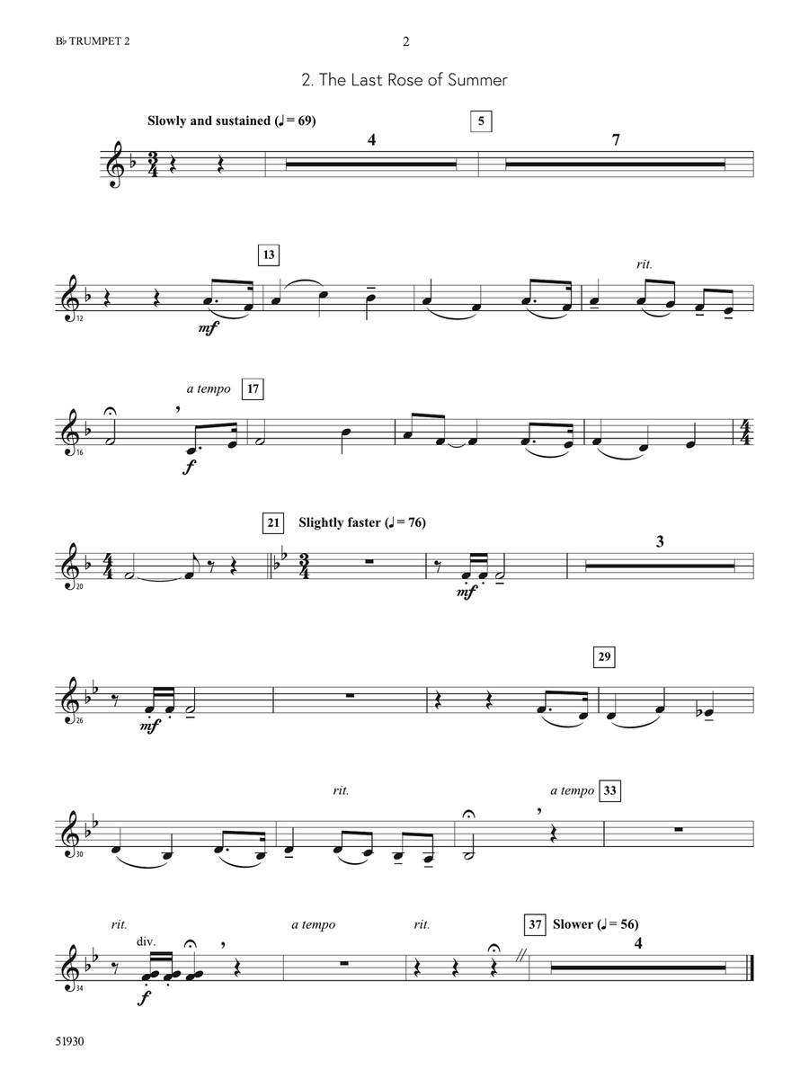 Land of Harp and Song: 2nd B-flat Trumpet B-Flat Trumpet - Digital Sheet Music page 2