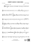 Creepy-Crawly Creatures: 1st B-flat Clarinet