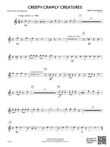 Creepy-Crawly Creatures: B-flat Tenor Saxophone