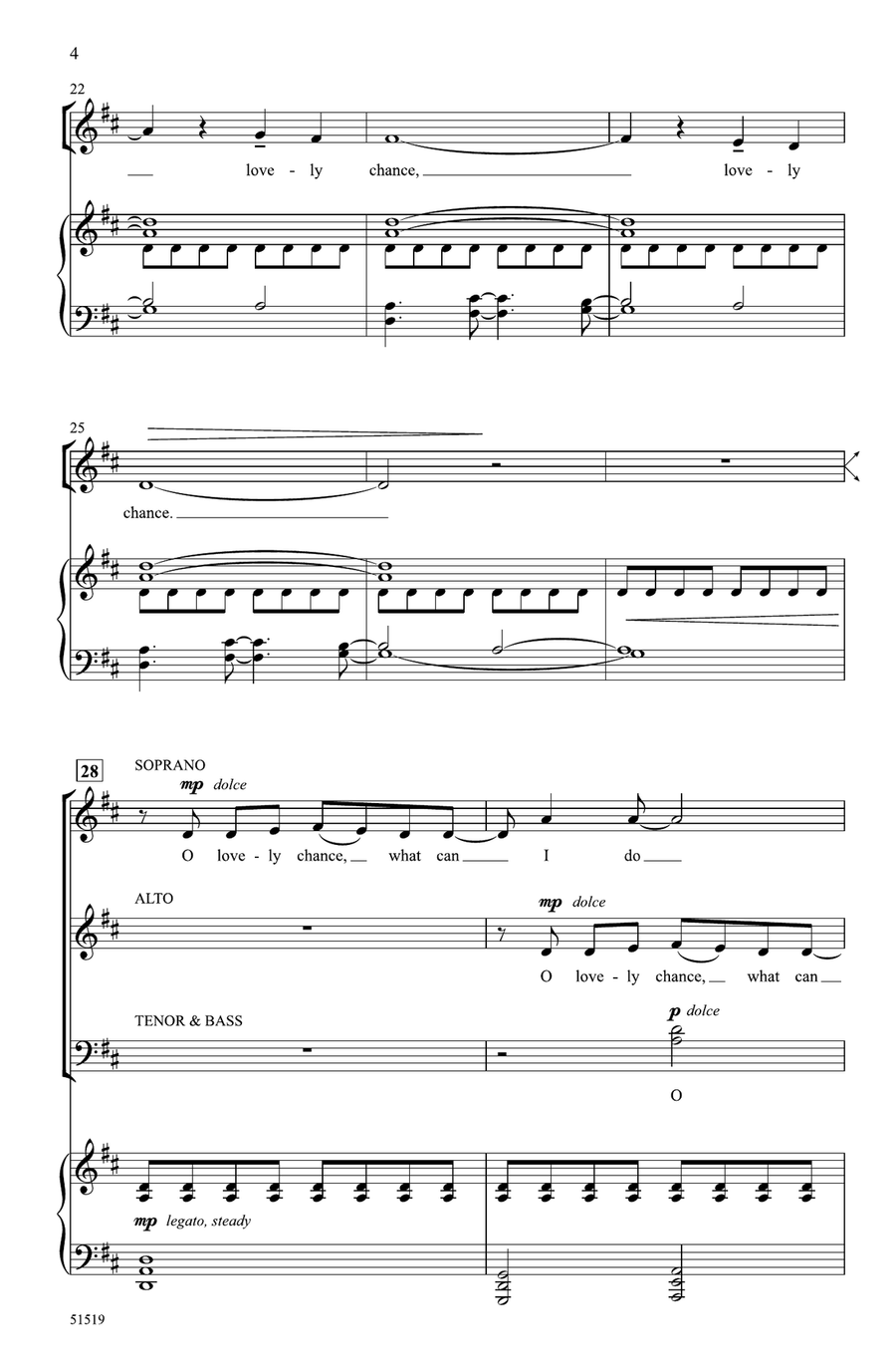 Lovely Chance Choir - Digital Sheet Music page 3