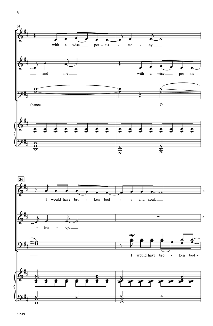 Lovely Chance Choir - Digital Sheet Music page 5