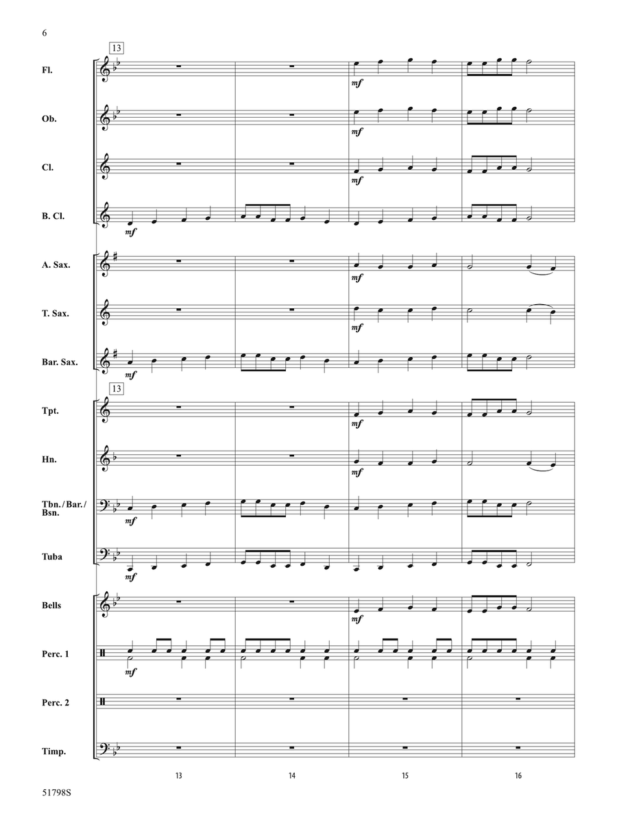 Echoes of Iron: Score Concert Band - Digital Sheet Music page 6