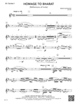 Homage to Bharat: B-flat Clarinet 1