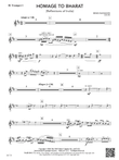 Homage to Bharat: B-flat Trumpet 1