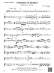 Homage to Bharat: B-flat Tenor Saxophone
