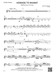 Homage to Bharat: B-flat Bass Clarinet