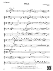 Fable: B-flat Clarinet 1