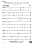 10 Intonation Studies and Chorales: Violoncello