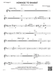 Homage to Bharat: B-flat Trumpet 2