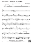 Homage to Bharat: E-flat Alto Saxophone 1
