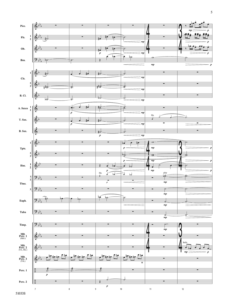 Hope Ahead: Score Concert Band - Digital Sheet Music page 5
