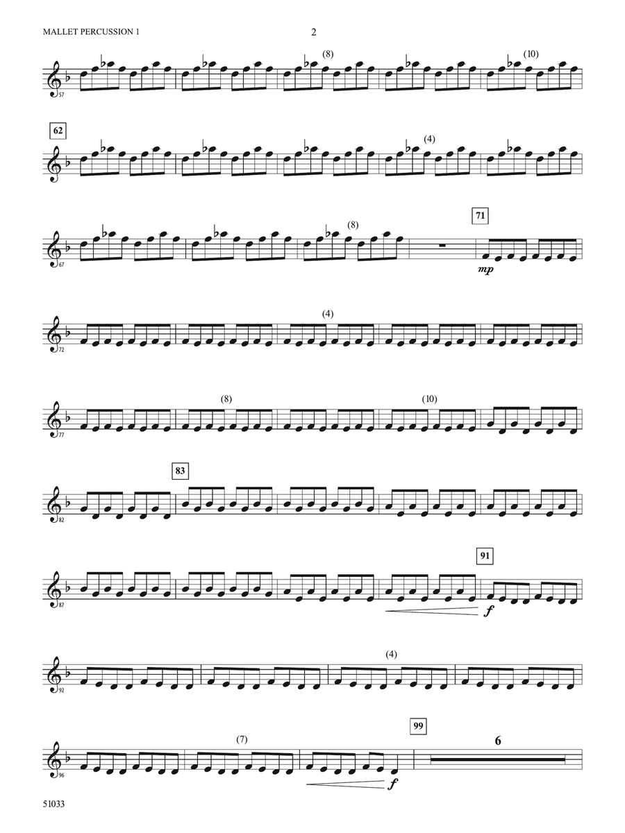 Hope Ahead: Mallets Percussion - Digital Sheet Music page 2