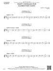 Eight Chorales for Elementary Band: E-flat Baritone Saxophone