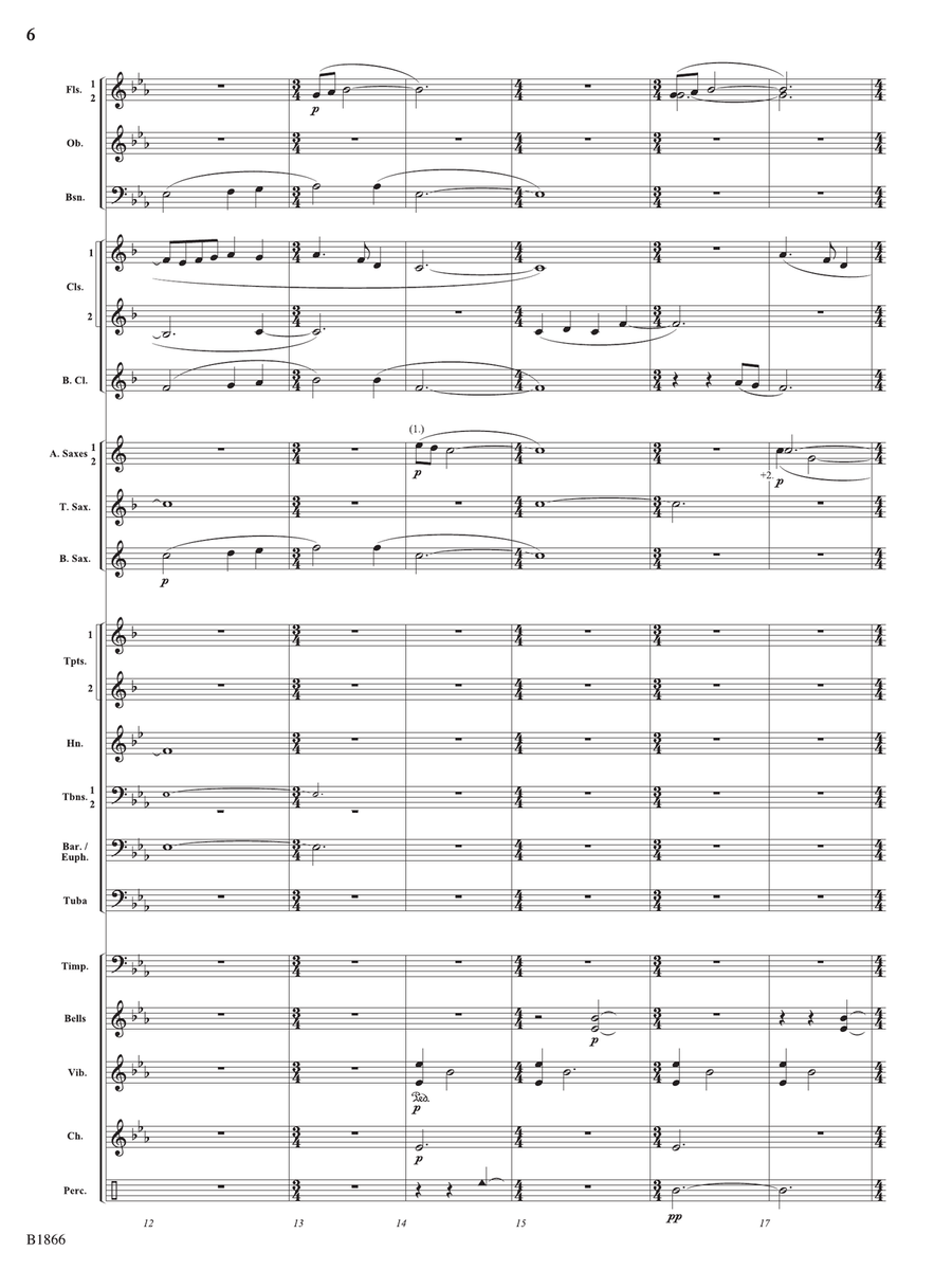The Crystal Fountain: Score Concert Band scores gallery preview page 6