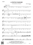 A Festive Fanfare: Violin 3 (Viola T.C.)