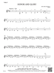 Honor and Glory: Violin 3 (Viola T.C.)