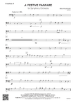 A Festive Fanfare: Trombone 2